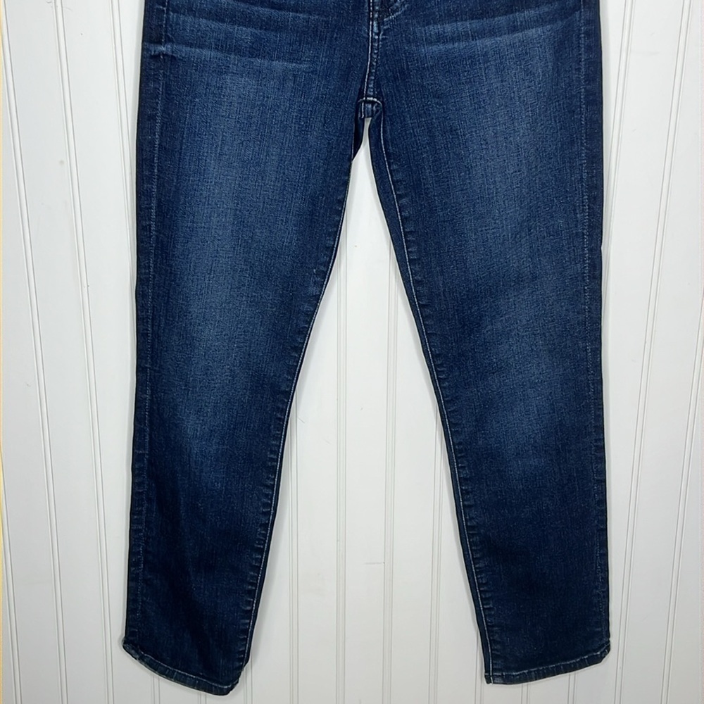 7 for all Mankind Crop Roxanne Dark Wash Jeans Size 26 - Picture 3 of 10